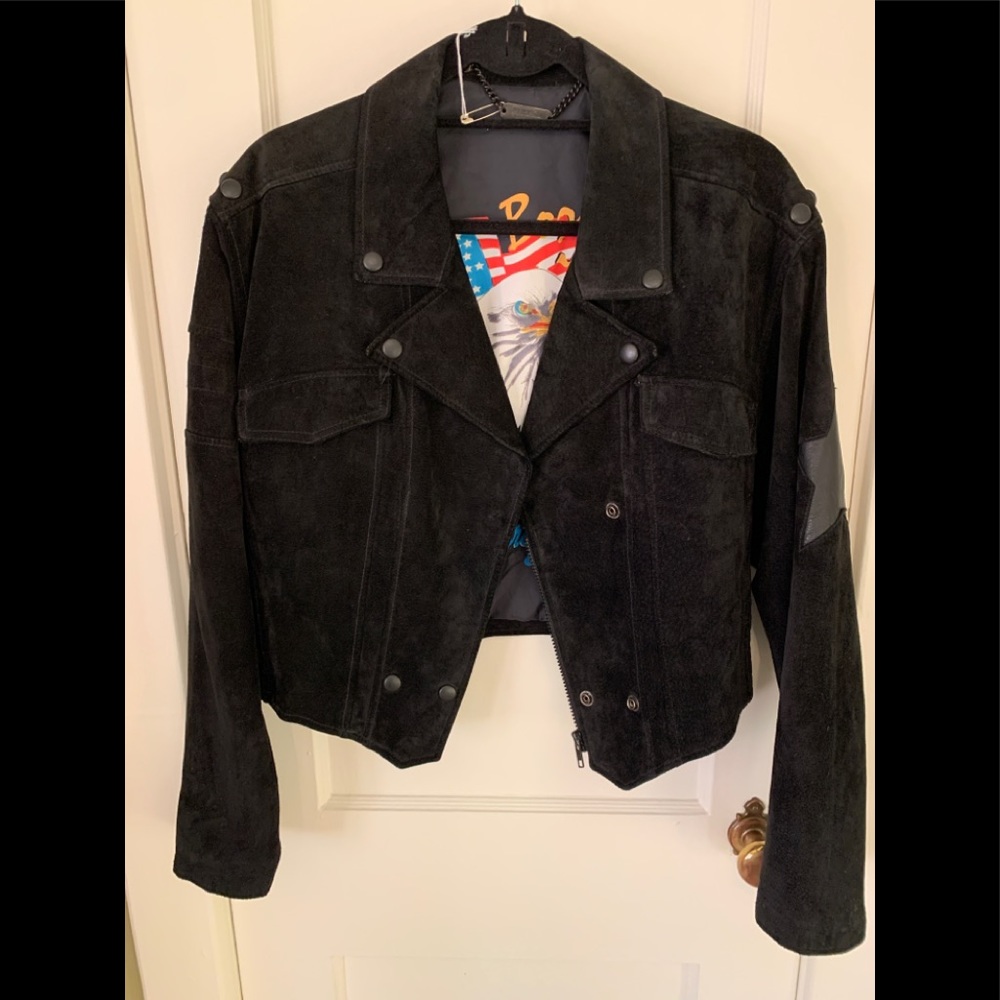 Vintage Harley-Davidson Suede Jacket🥀